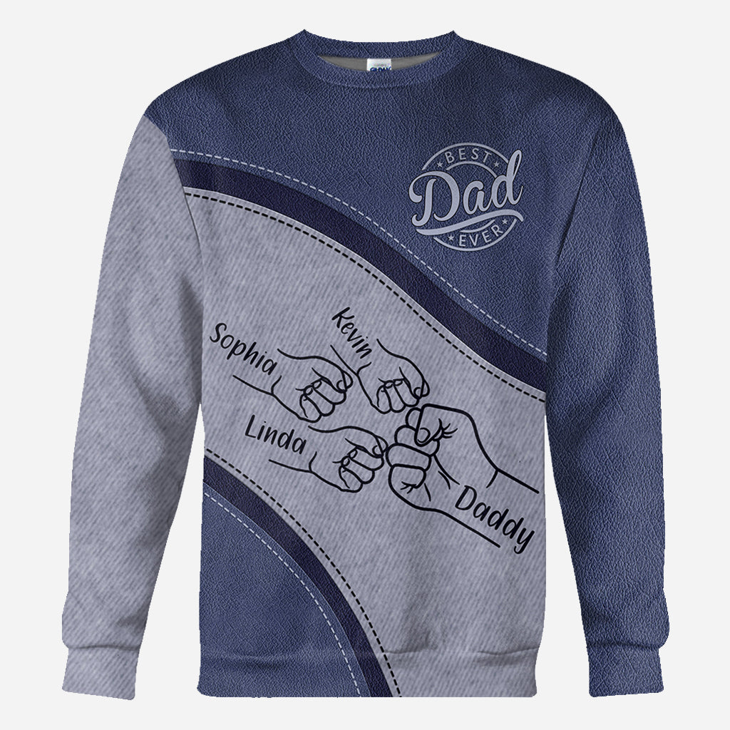 Best Dad Ever - Show Your Endless Love For Dad On This Christmas With Personalized Shirt