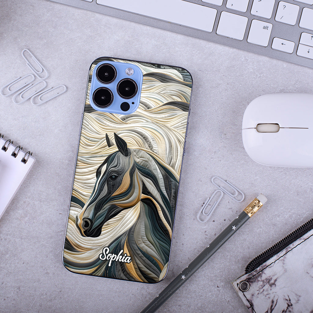 Beautiful Horse - Personalized Horse Phone Case