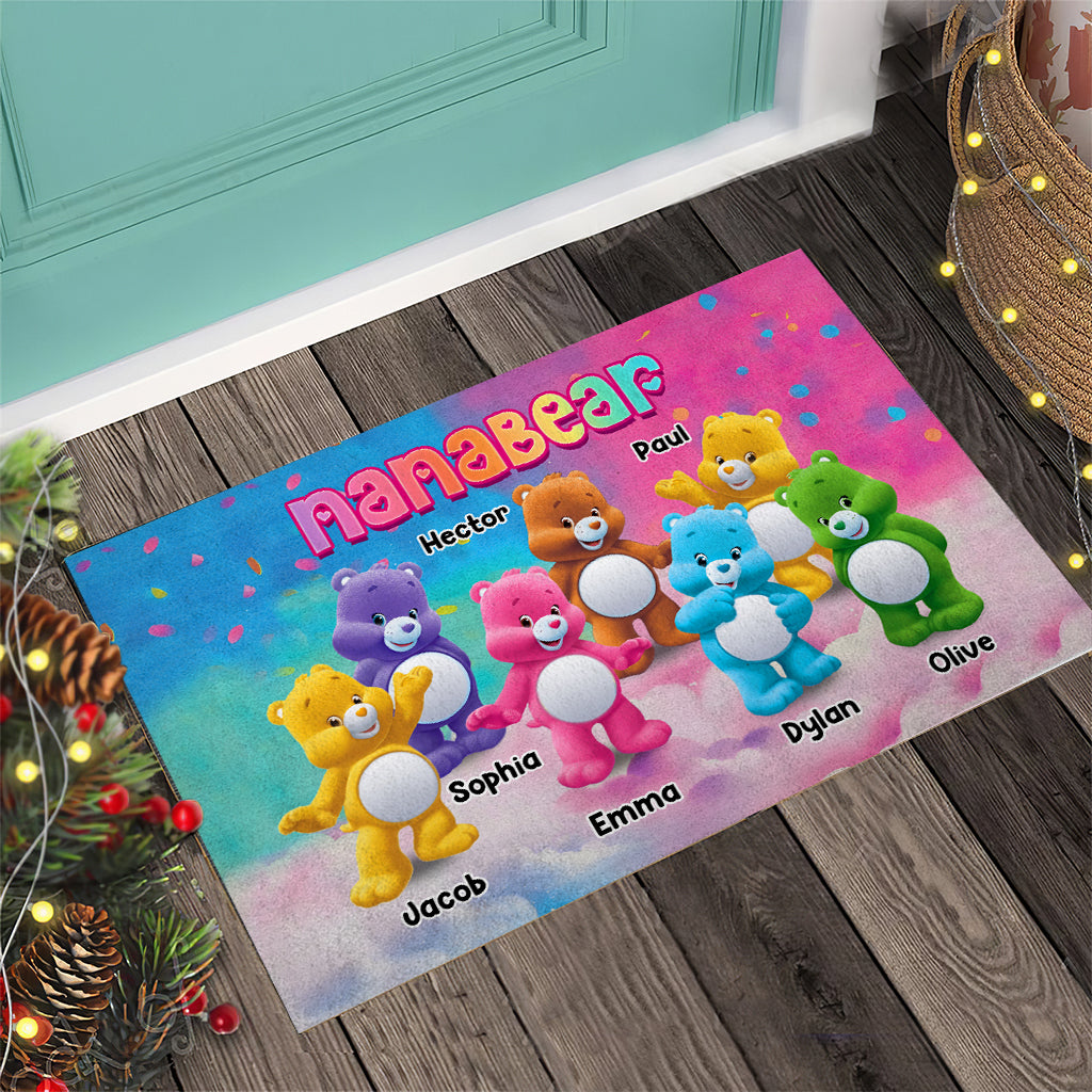Nanabear - Personalized Grandma Doormat