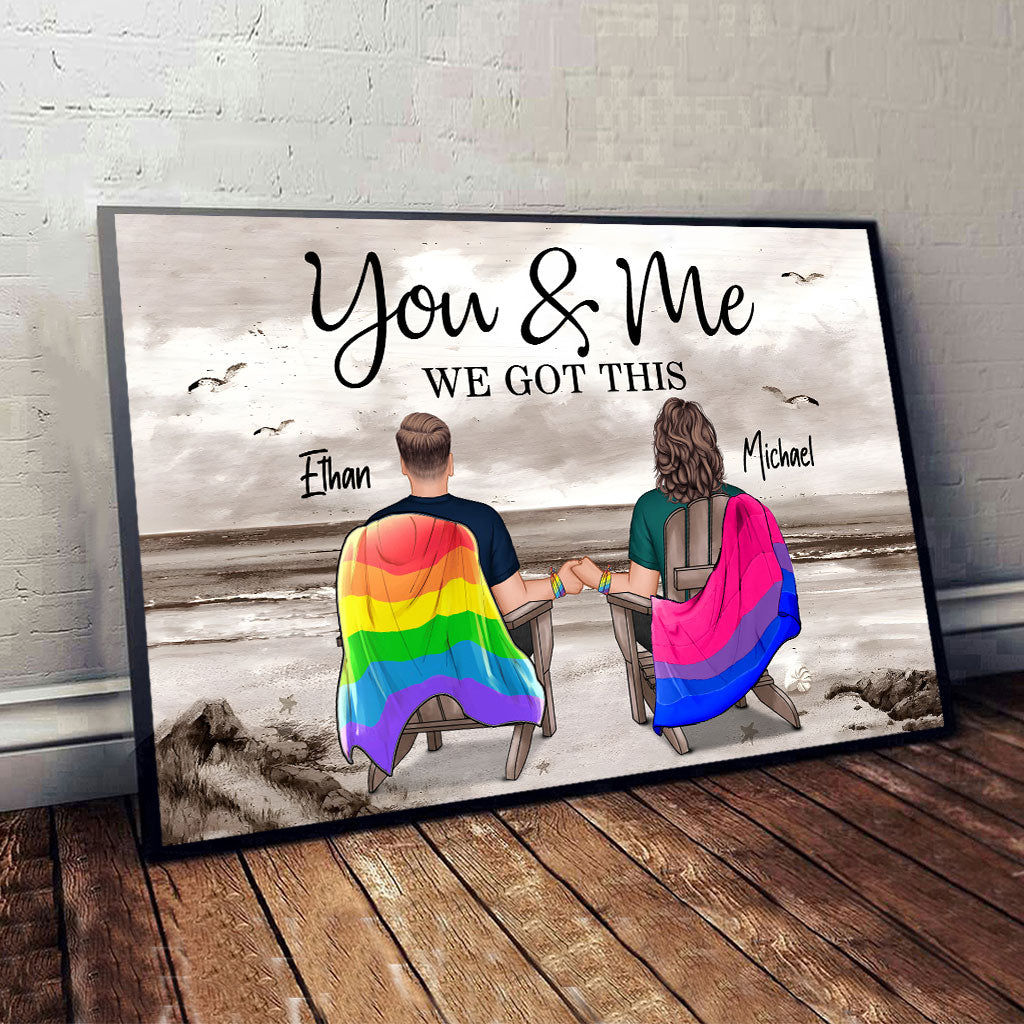 We Got This - Personalized LGBT Support Canvas And Poster