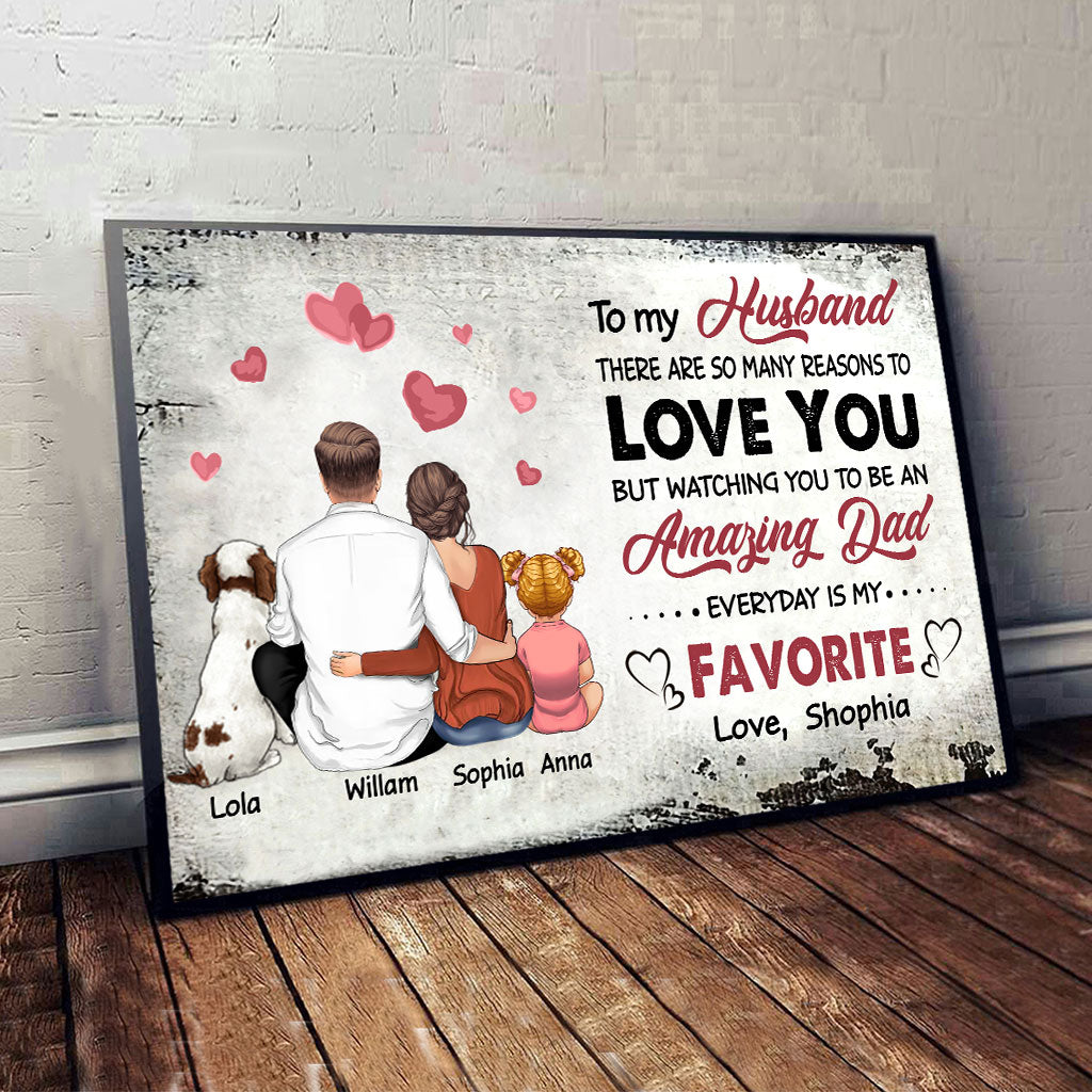 There Are So Many Reasons To Love You - Personalized Couple Canvas And Poster
