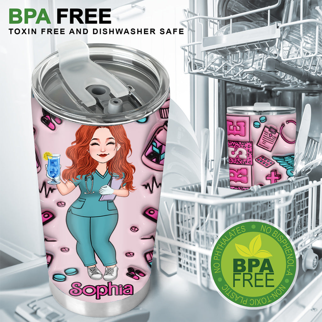 Nurse Life - Personalized Nurse Tumbler