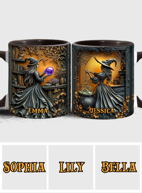 Beautiful Witch - Personalized Witch Accent Mug