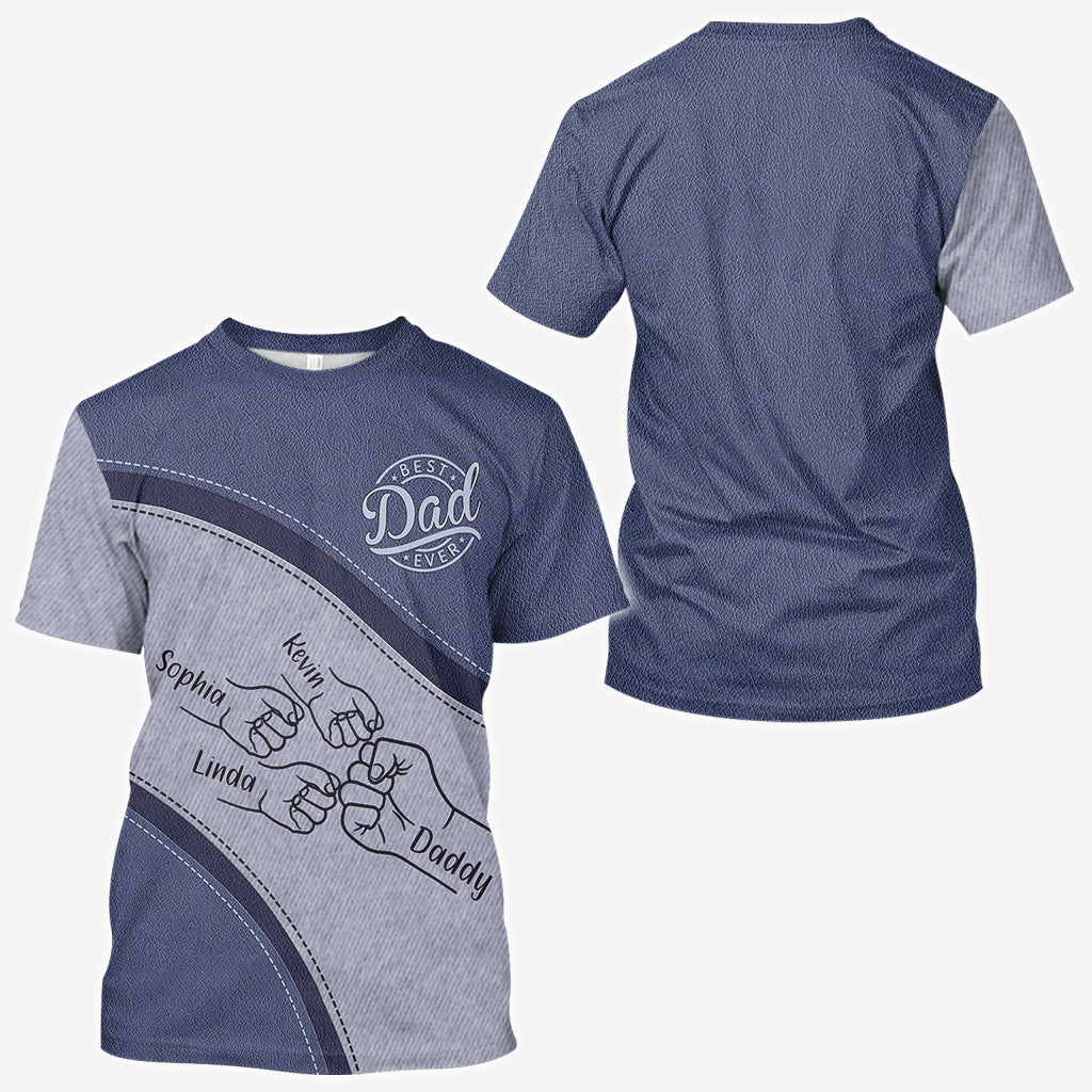 Best Dad Ever - Show Your Endless Love For Dad On This Christmas With Personalized Shirt