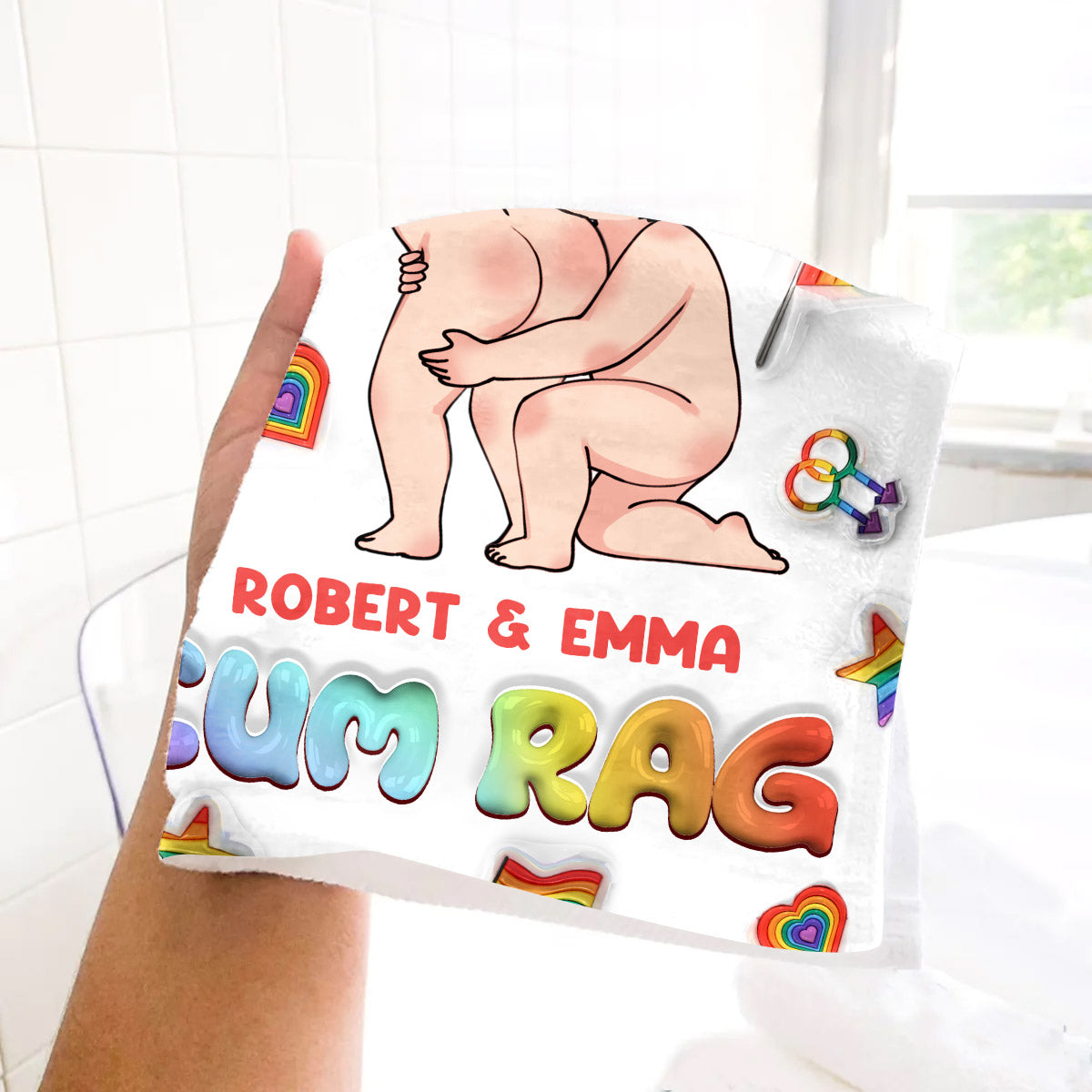 Cum Rag - Personalized LGBT Support Towel