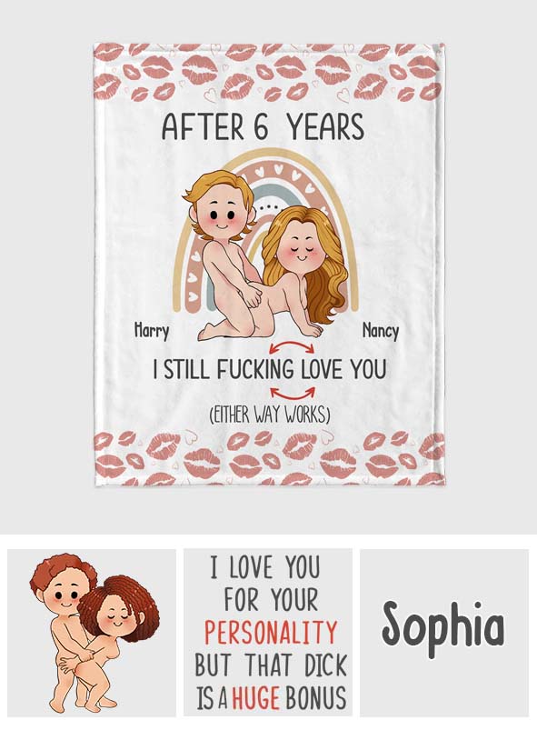 After Years Still Love You - Personalized Couple Blanket