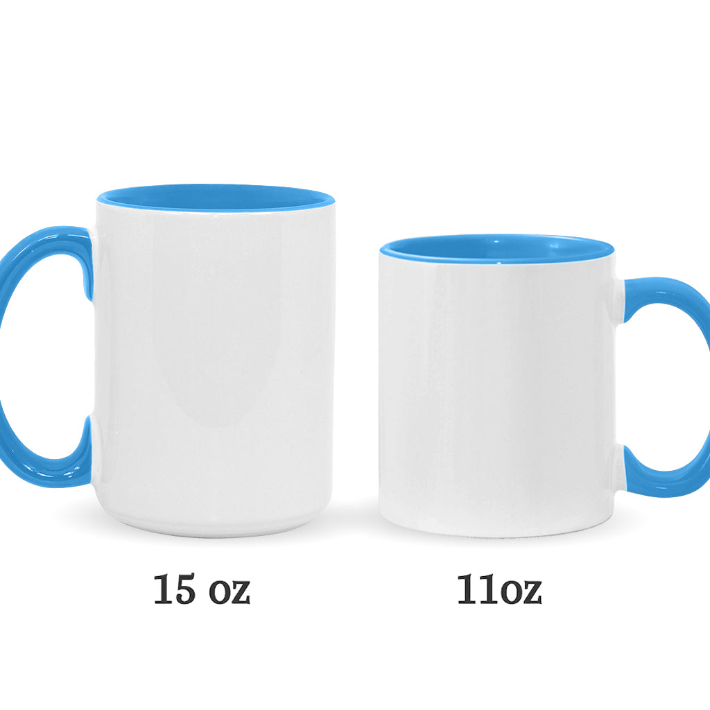 This Daddy Belongs to - Personalized Father Accent Mug