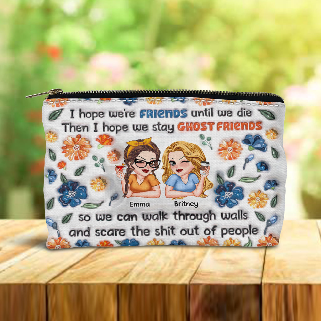 Ghost Friends - Personalized Bestie Pouch