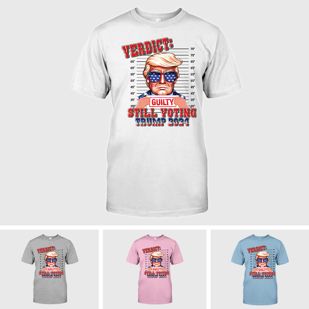T-shirt « Je vote toujours pour Trump 2024 », T-shirt patriotique présidentiel, T-shirt avec drapeau américain et motif Trump