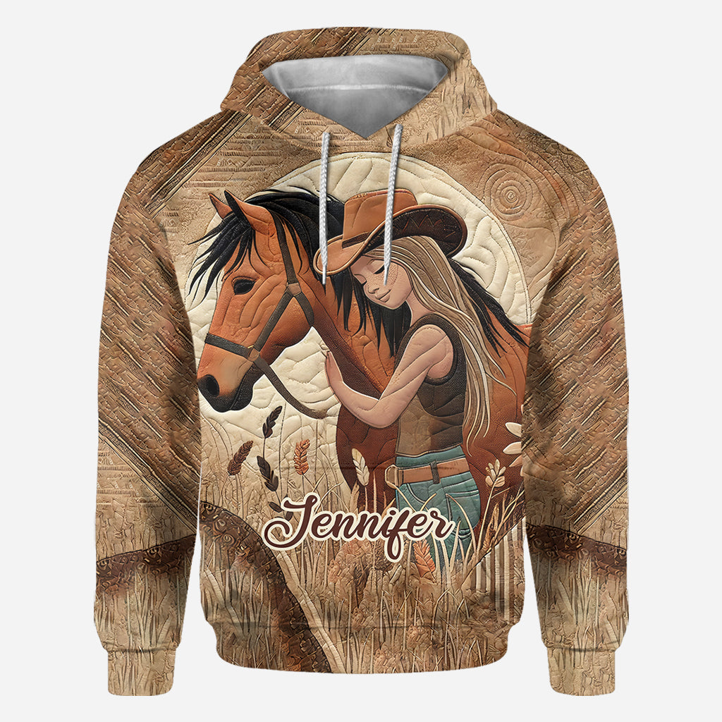 Horse Lovers - Personalized Horse All Over Shirt