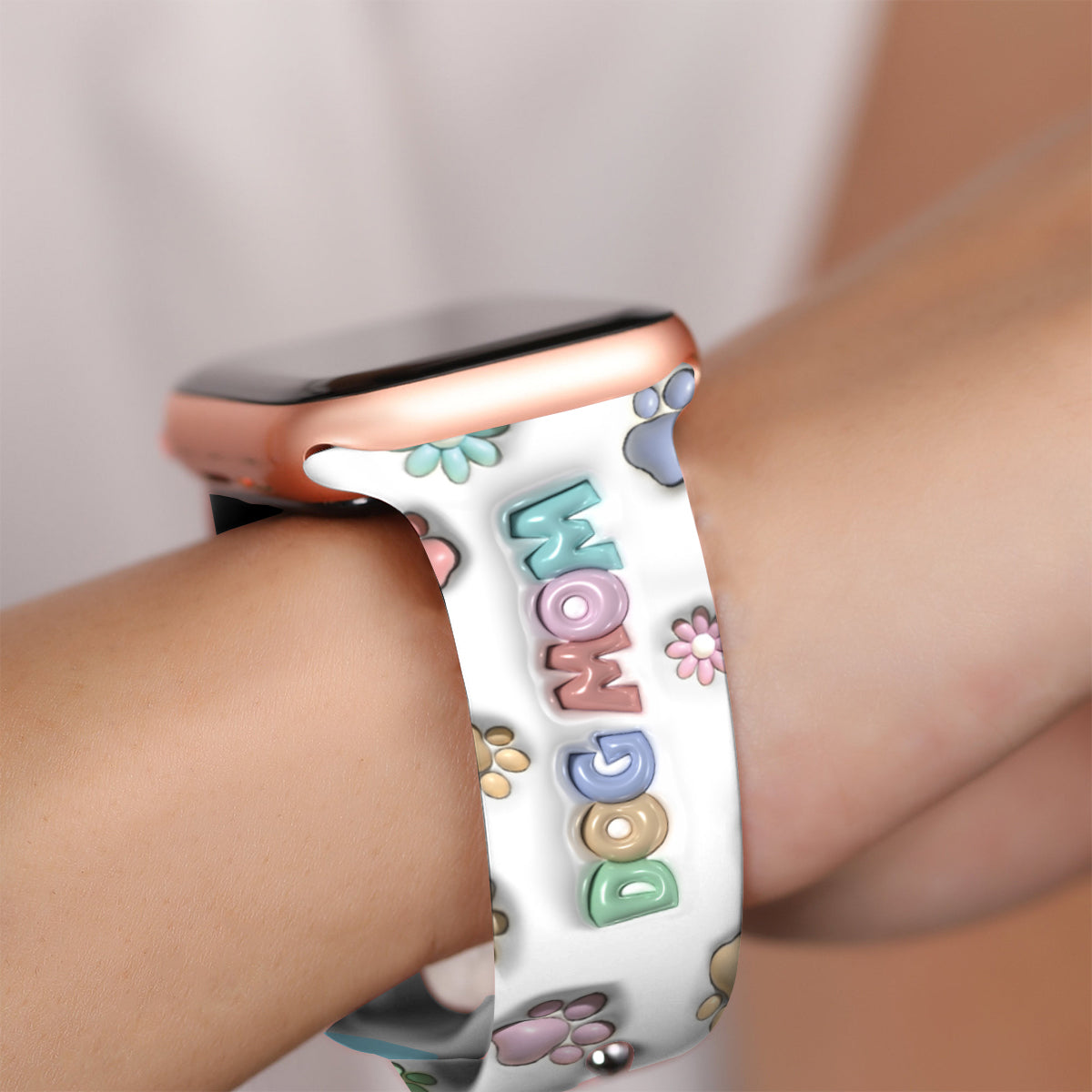 Pet Mom - Personalized Dog Apple Watch Band