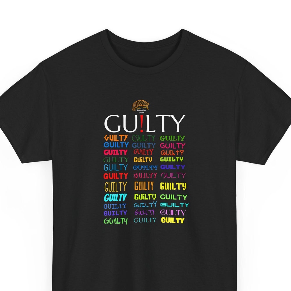 T-shirt « Trump est coupable », T-shirt « Trump condamné », T-shirt anti-Trump « MAGA », T-shirt humoristique « En prison ! », T-shirt et sweat à capuche « Votez démocrate » (livraison express)