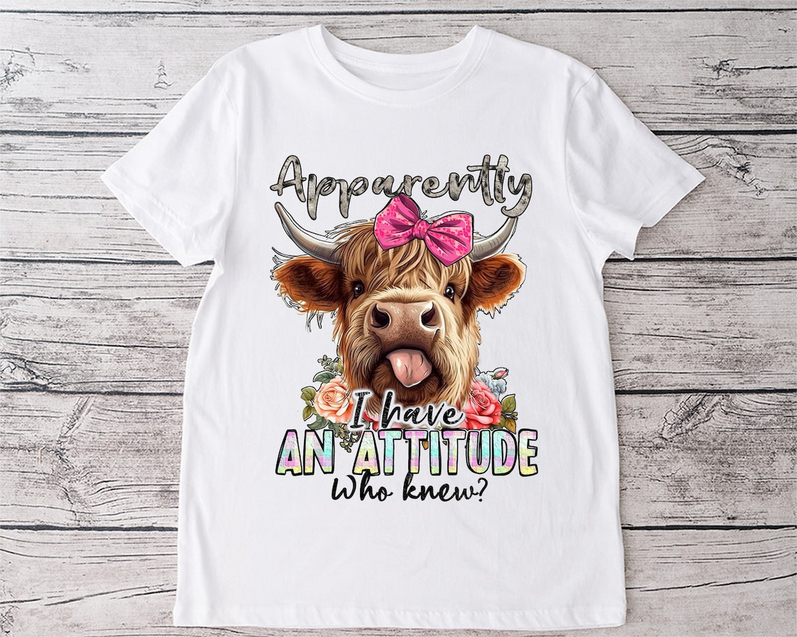 T-shirt et sweat à capuche Highland Cow Lover 0624