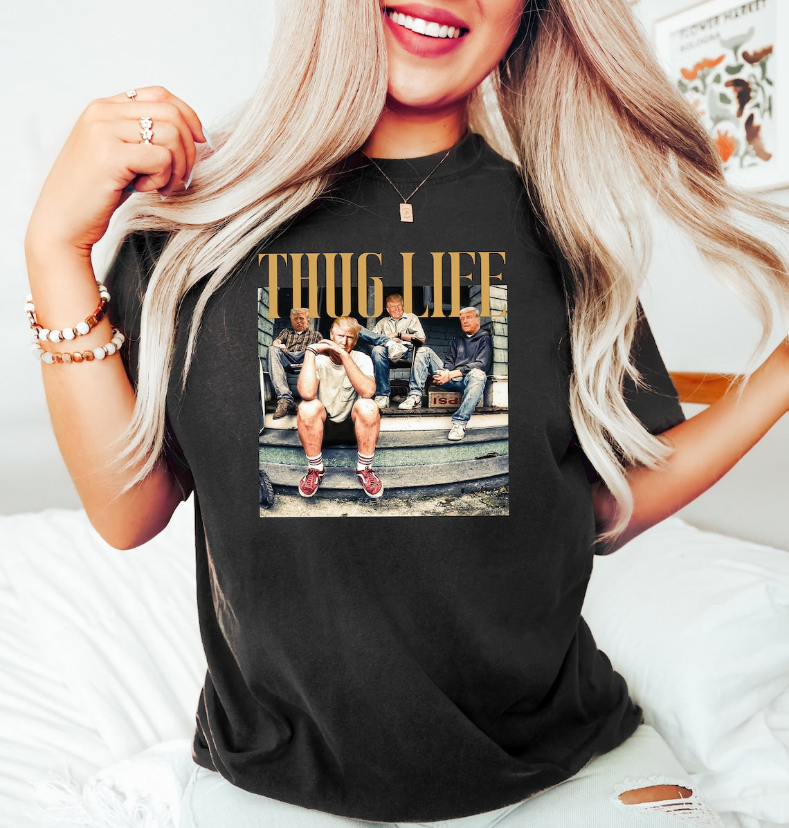 Trump-Trottel-Shirt „Thug Life“, „Meine Lieblingsmänner sind Kriminelle“, Wallen Bryan Wetzel Trump-Shirt, Republikanisches T-Shirt & Hoodie