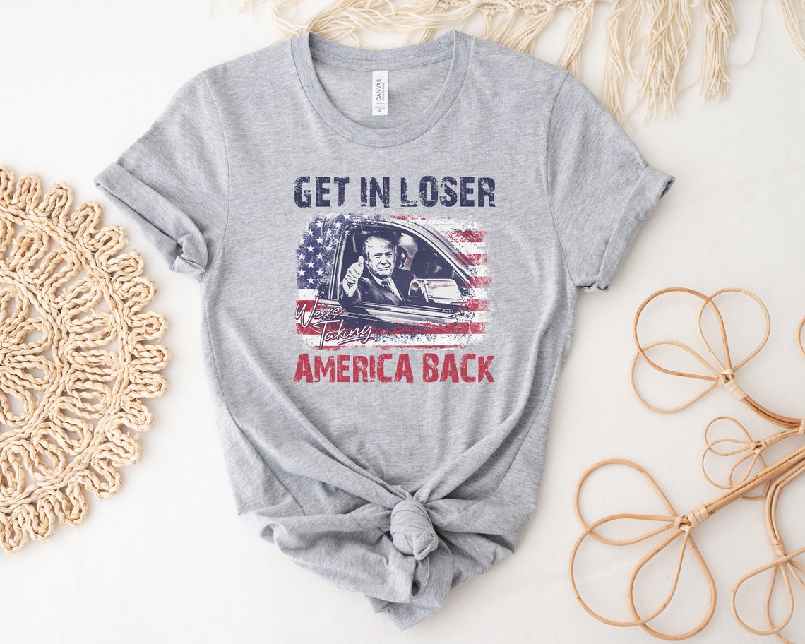 T-shirt « Trump, entrez, perdants ! On reprend l’Amérique ! », T-shirt « Trump président 2024 », Républicain 2024, Réparons l’Amérique à nouveau, T-shirt et sweat à capuche « Trump 2024 »