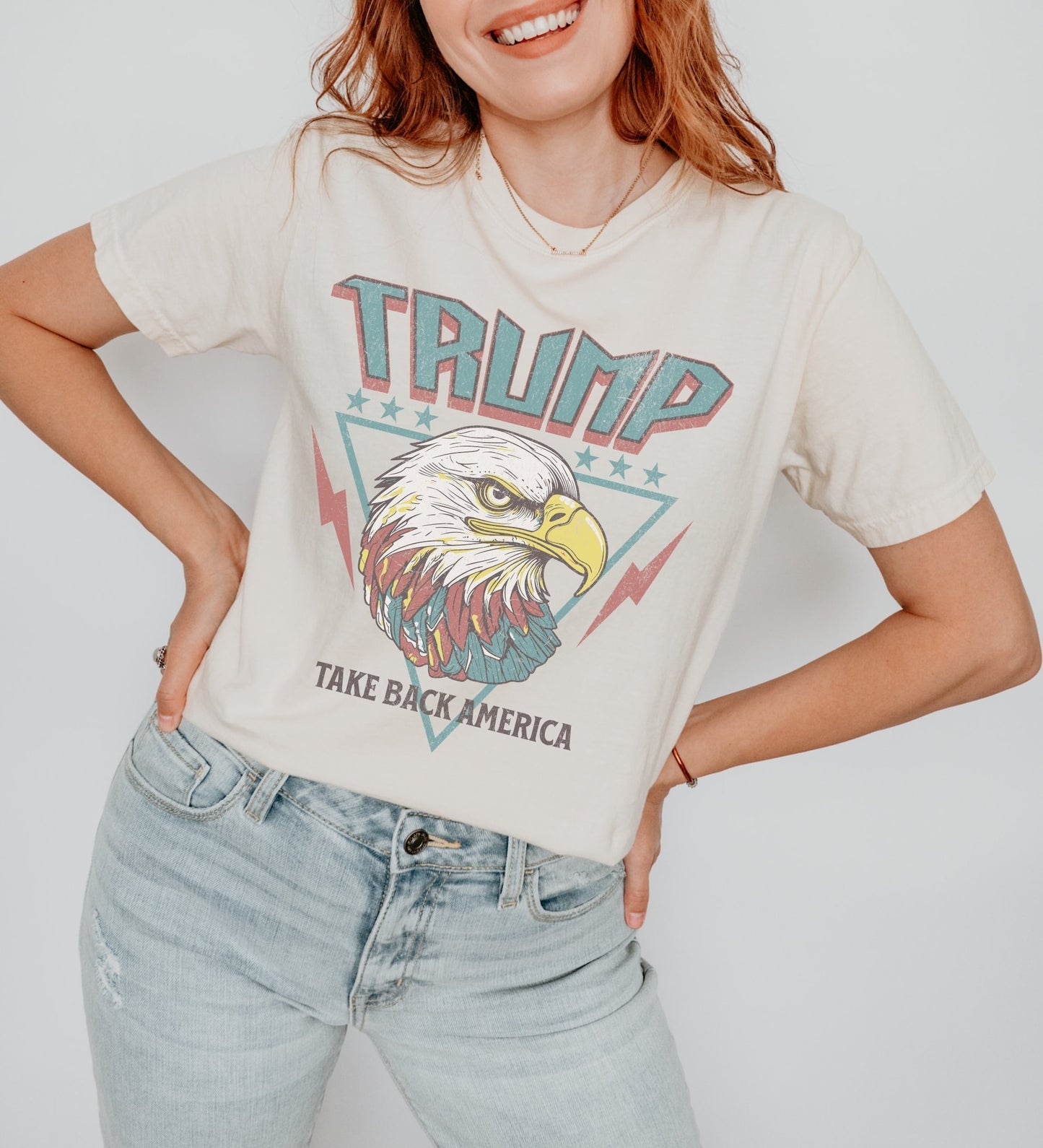 Trump-Shirt, Pro-Amerika-Shirt, Trump-2024-Shirt, Republikanisches Shirt, Shirt mit amerikanischer Flagge, Pro-Trump-Shirt, MAGA-2024-T-Shirt & Hoodie