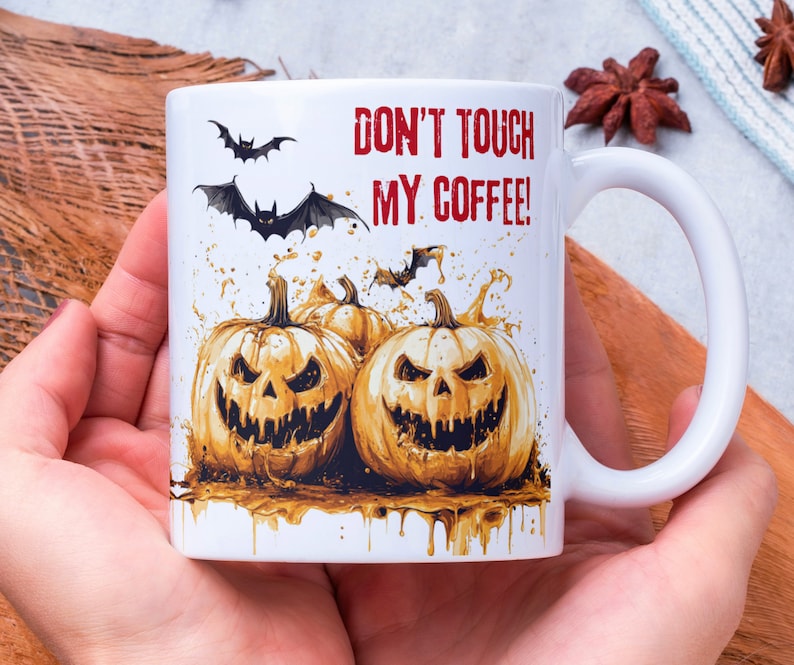 Mug d'Halloween pour les amateurs de café 0924
