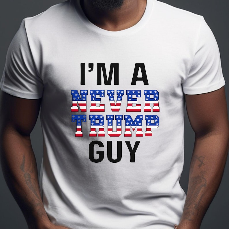 T-shirt et sweat à capuche « Je suis un anti-Trump » 0924