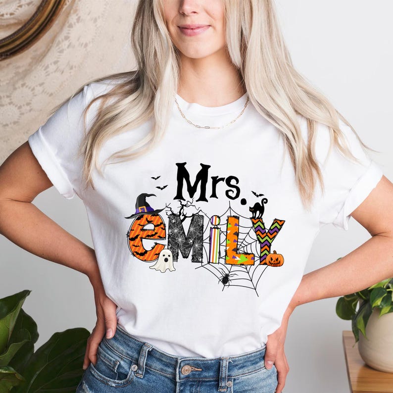 Halloween-Lehrer-Shirt, Halloween-T-Shirt & Hoodie 0924
