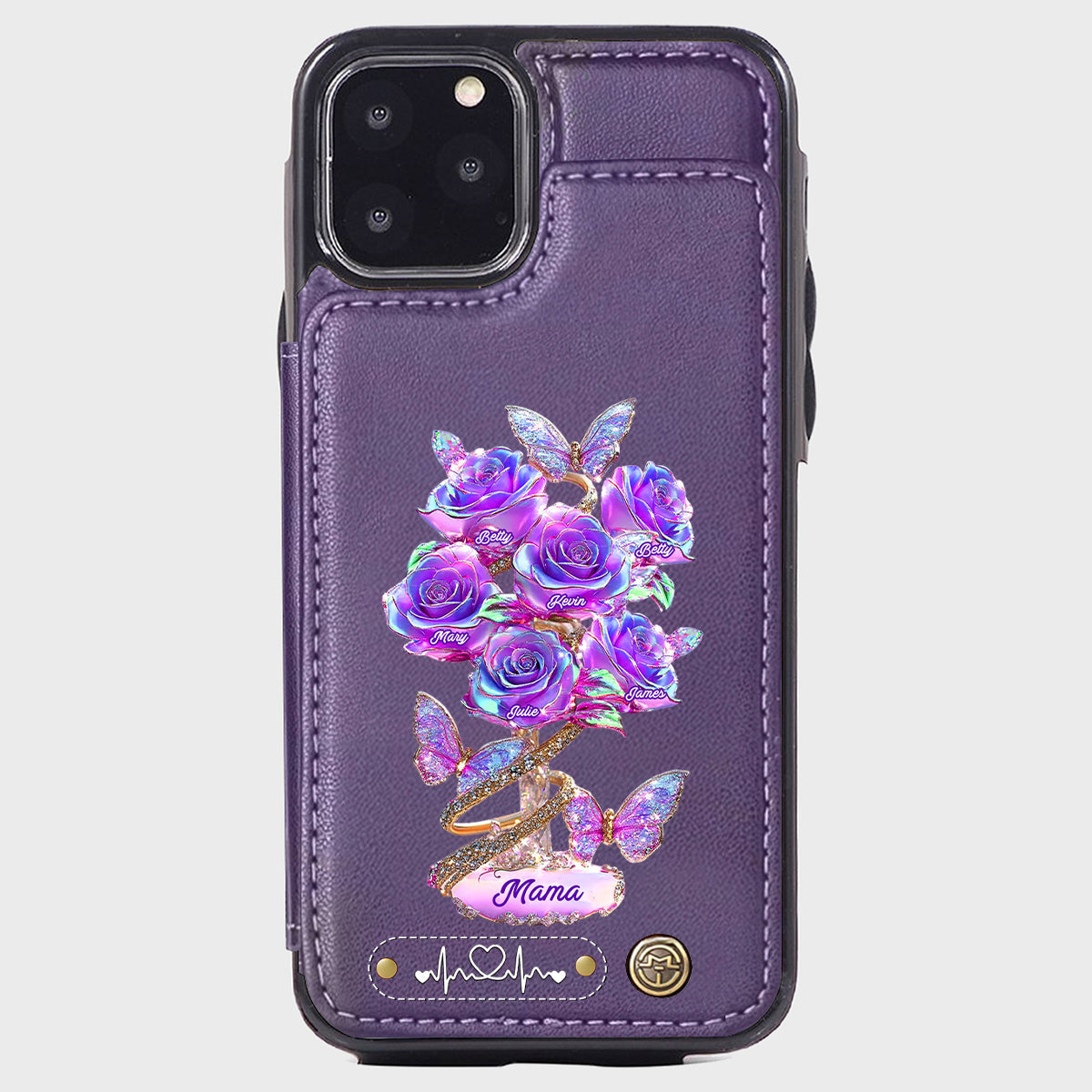 Best Mom Ever - Personalized Mother Wallet Phone Case