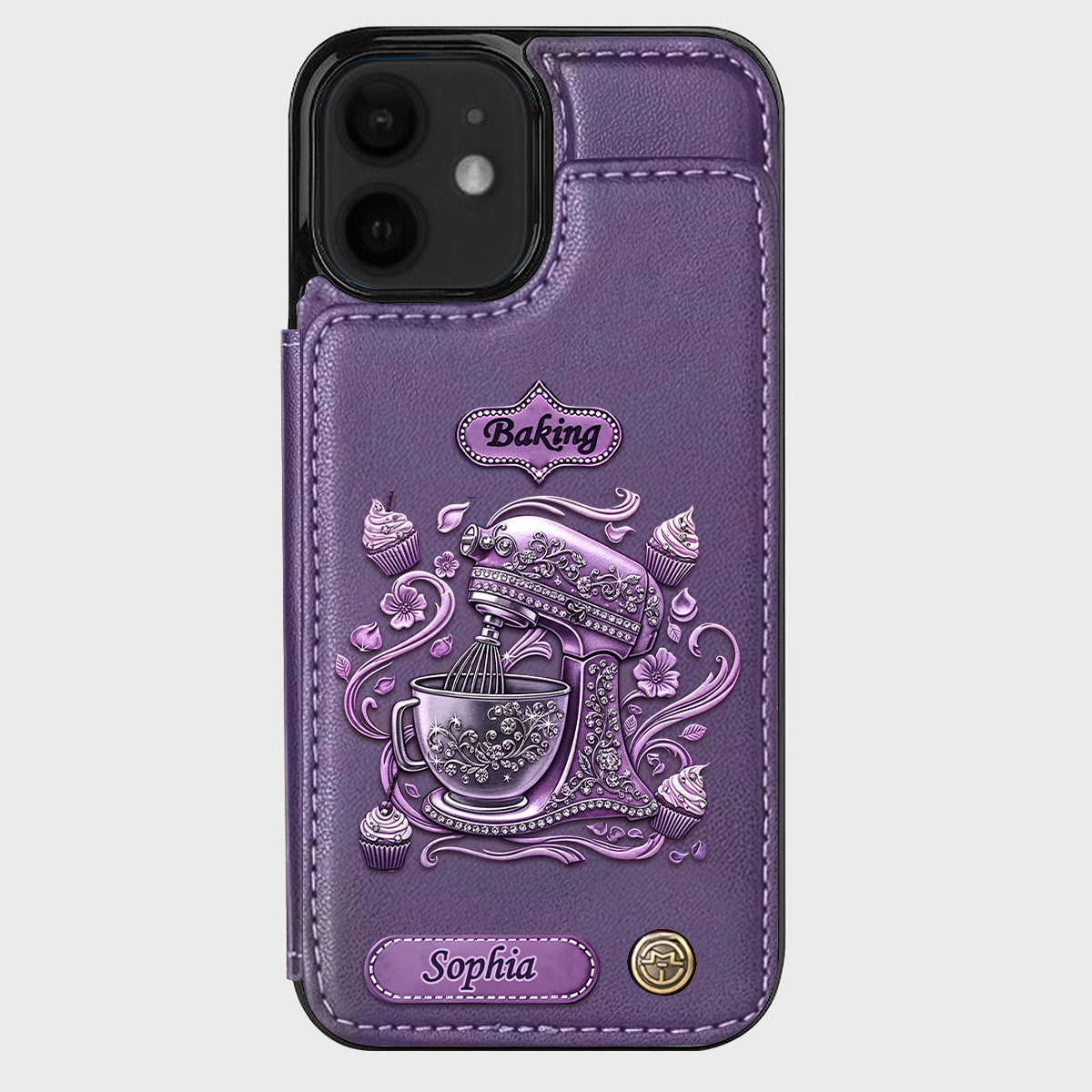Love Baking - Personalized Baking Wallet Phone Case