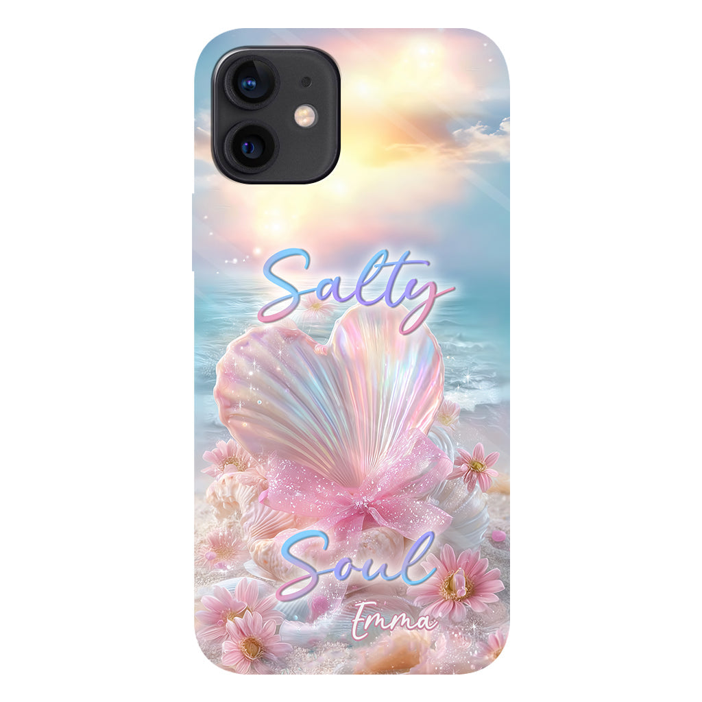 Salty Soul - Personalized Sea Lover Full Print Phone Case