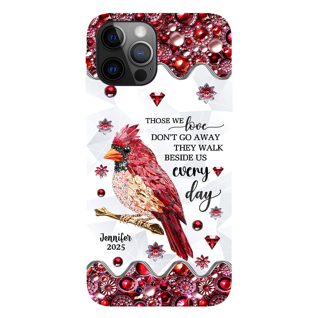 Those We Love Don't Go Away - Personalized Memorial Full Print Phone Case