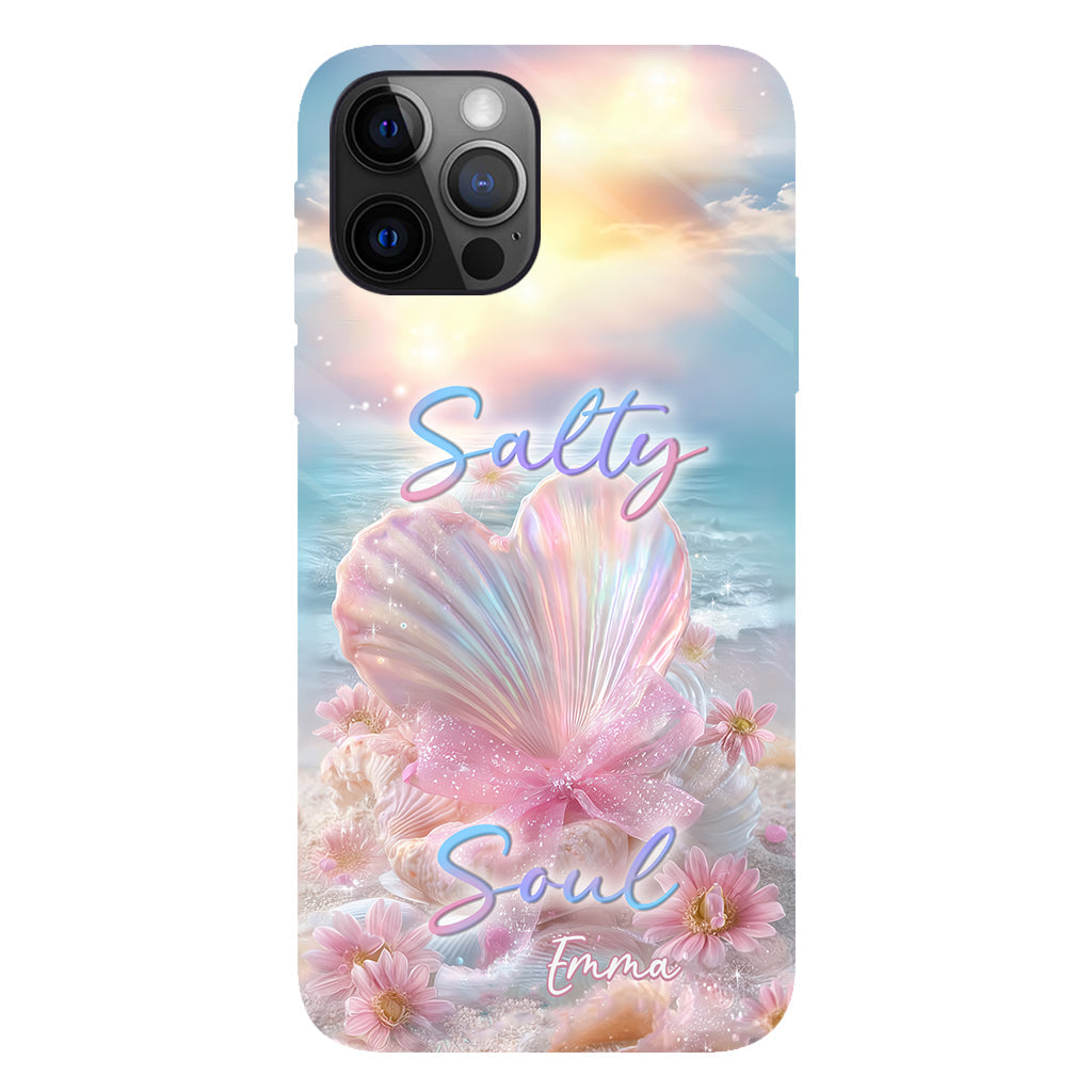 Salty Soul - Personalized Sea Lover Full Print Phone Case
