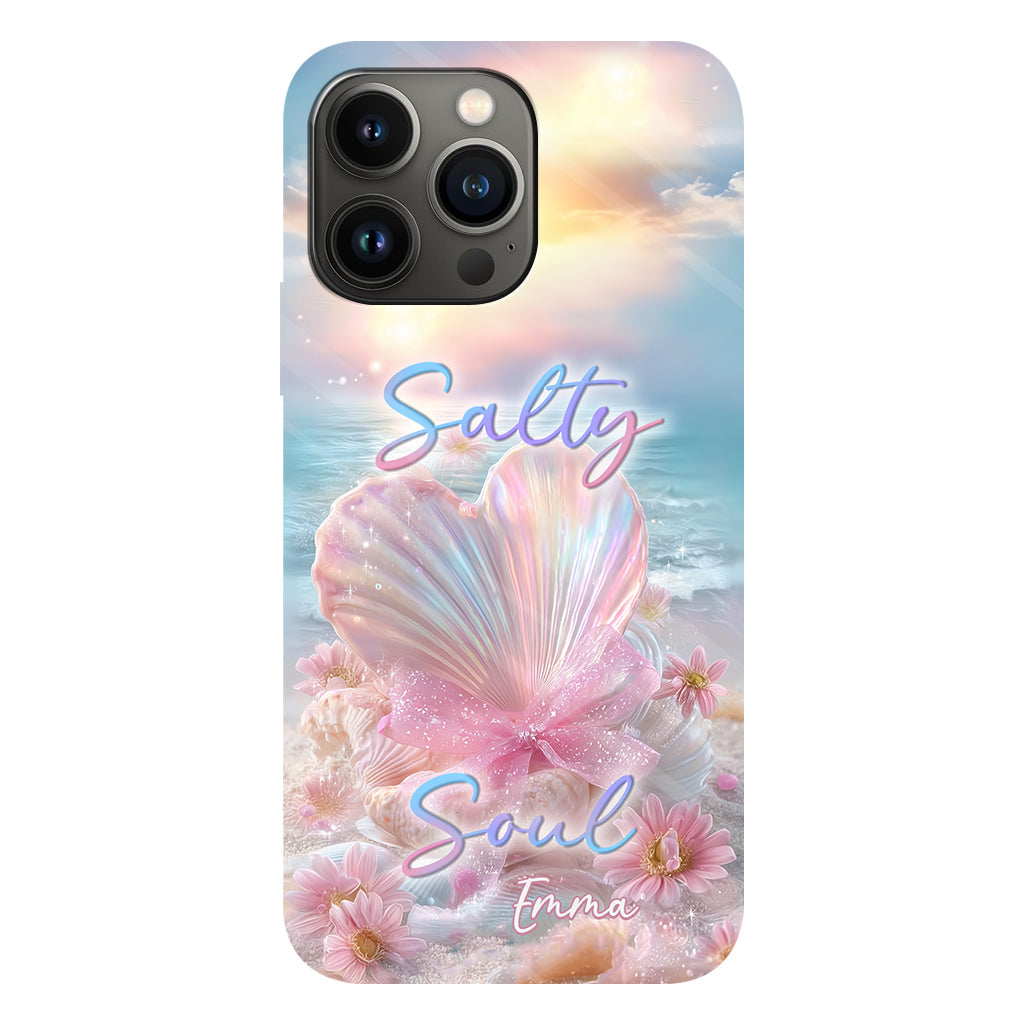 Salty Soul - Personalized Sea Lover Full Print Phone Case