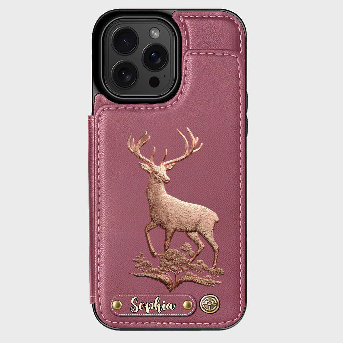 Country Girl - Personalized Hunting Wallet Phone Case