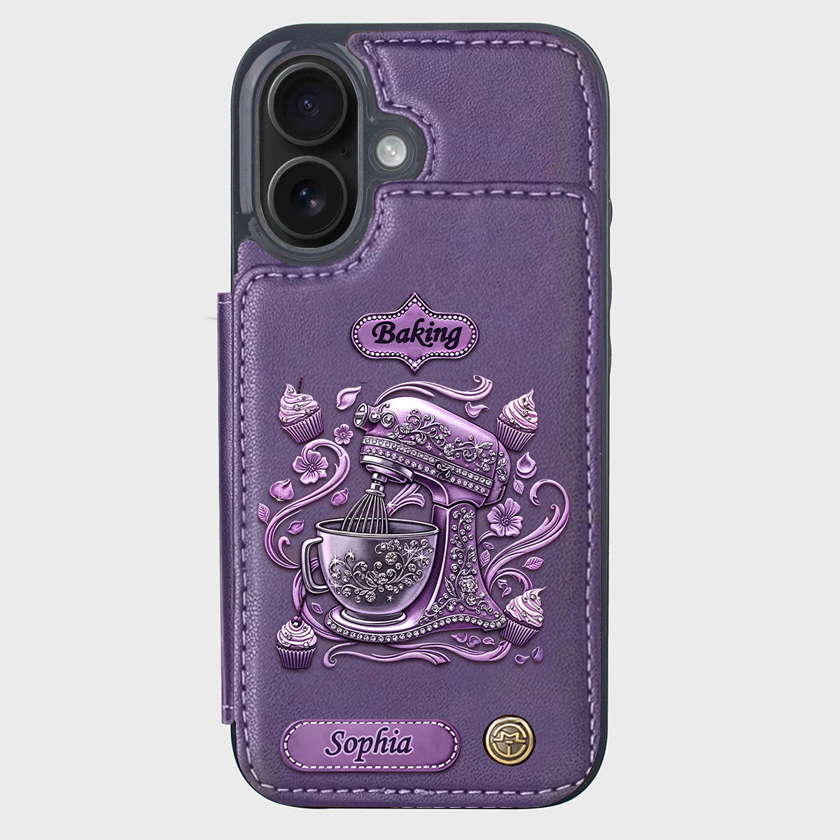 Love Baking - Personalized Baking Wallet Phone Case