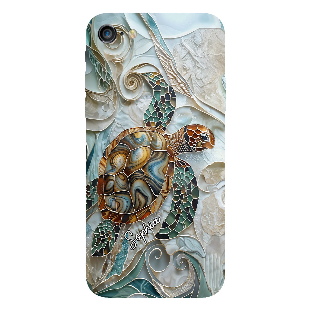 Love Turtles - Personalized Turtle Full Print Phone Case
