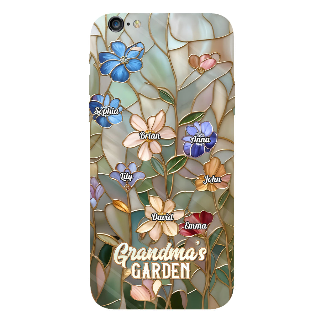 Grandma's Garden - Personalized Grandma Full Print Phone Case