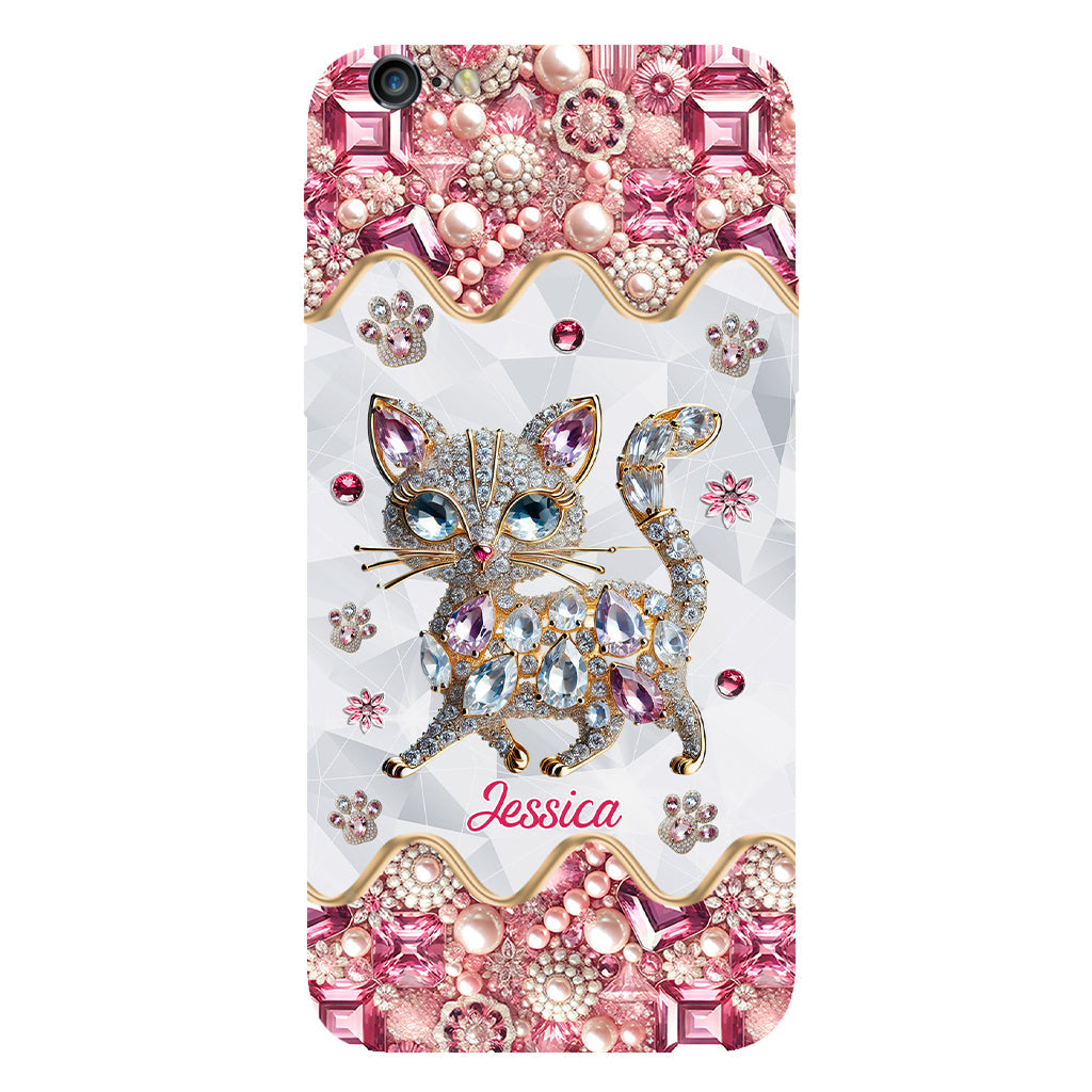 Just A Girl Who Loves Cats - Personalized Cat Full Print Phone Case