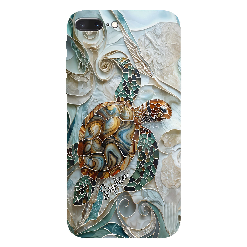 Love Turtles - Personalized Turtle Full Print Phone Case