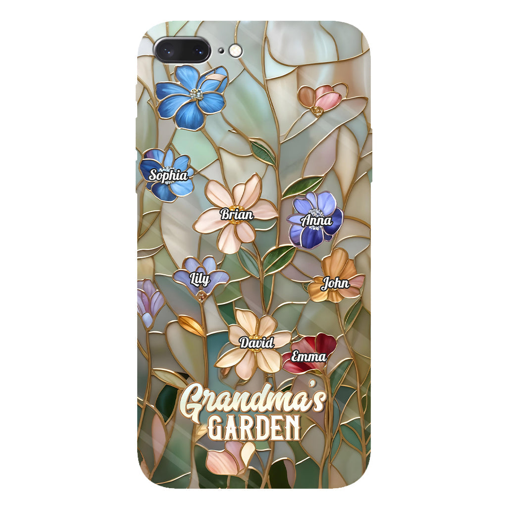 Grandma's Garden - Personalized Grandma Full Print Phone Case
