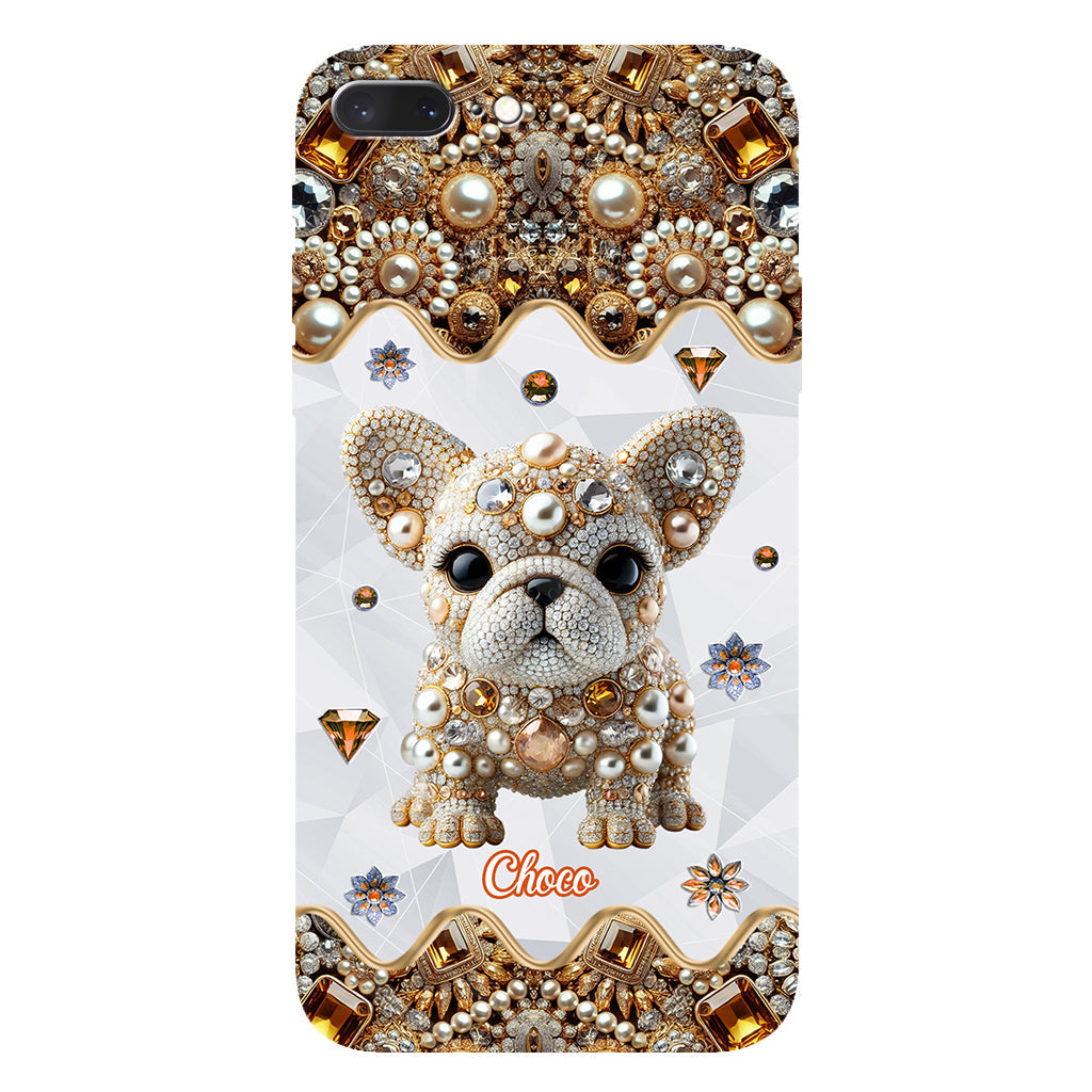 Love French Bulldog - Personalized Dog Full Print Phone Case