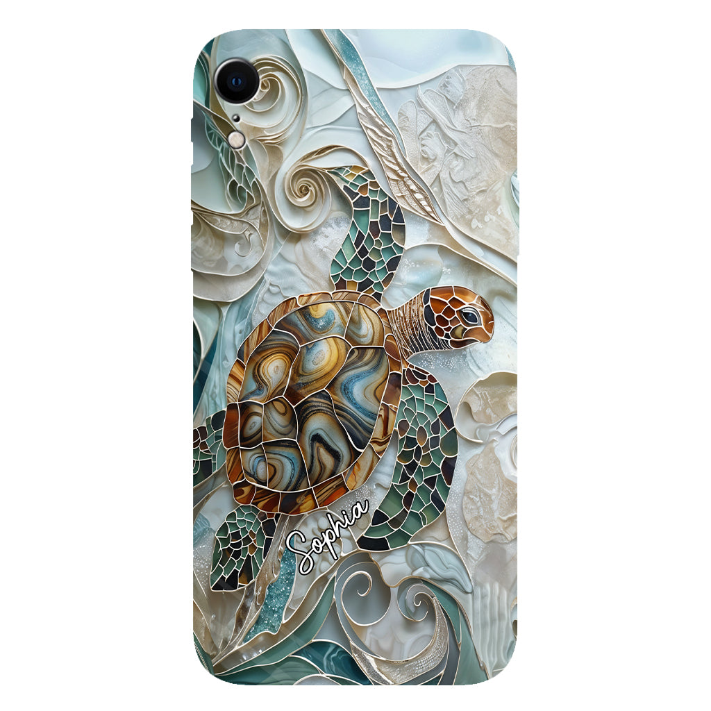 Love Turtles - Personalized Turtle Full Print Phone Case
