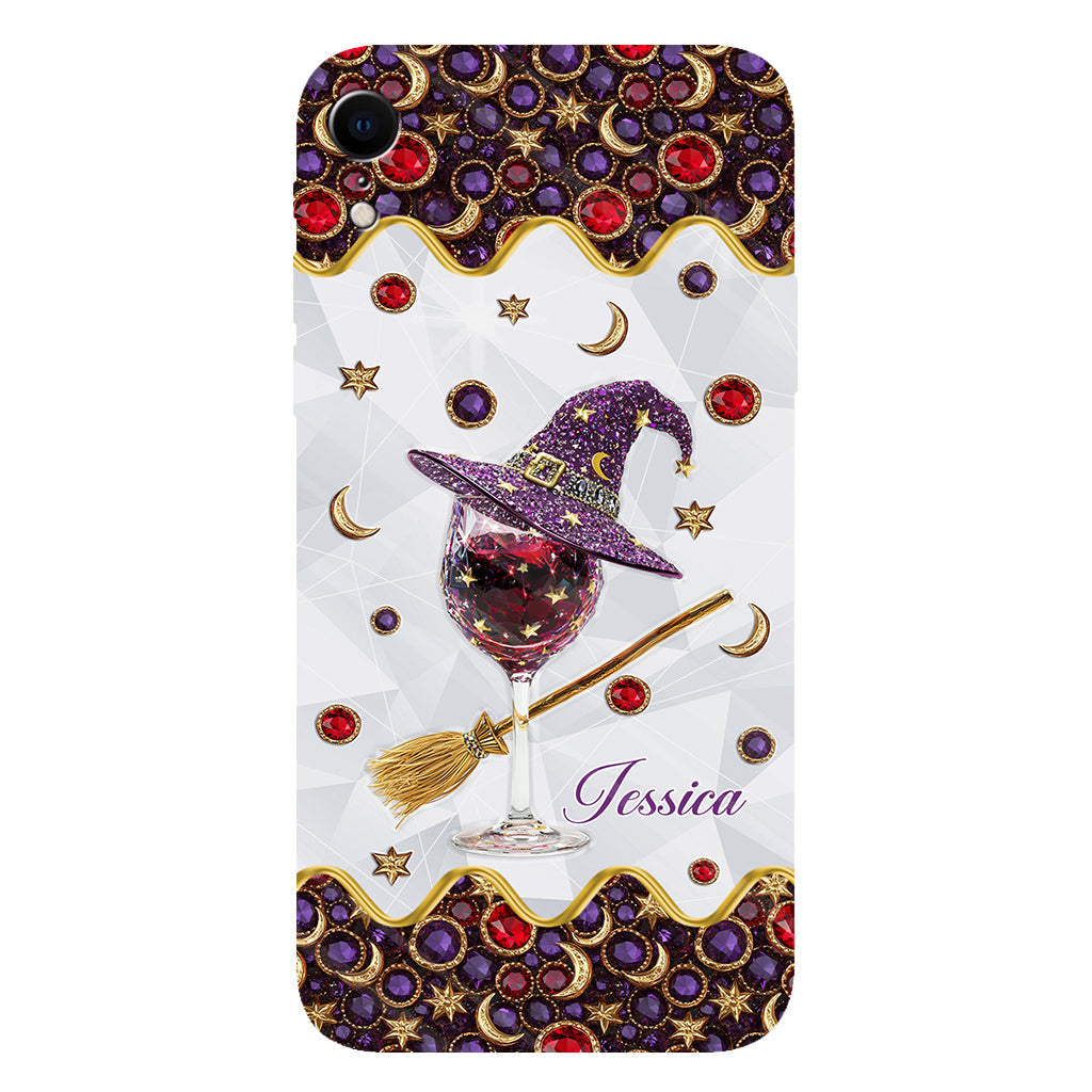 Wine Witch - Personalized Witch Full Print Phone Case