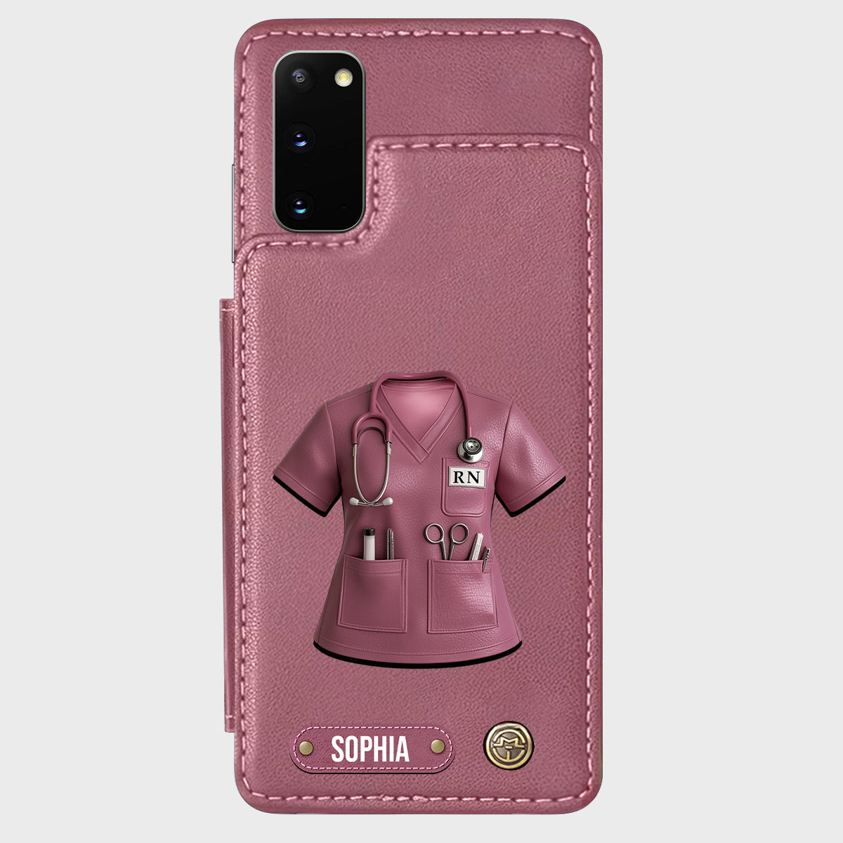 Proud Nurse - Personalized Nurse Wallet Phone Case