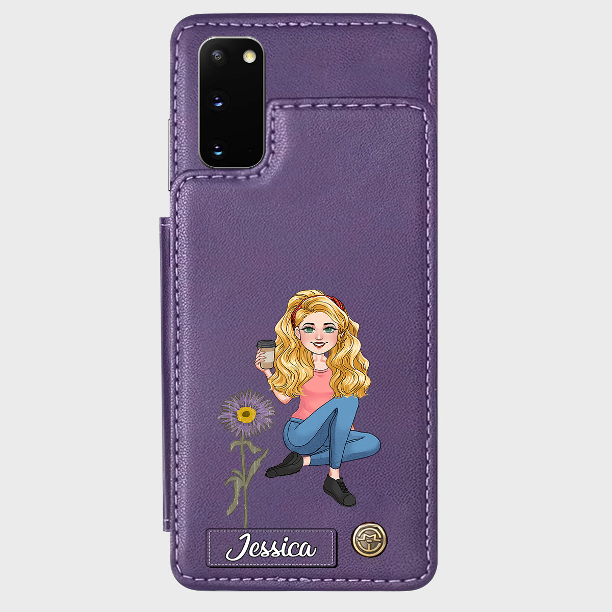 Gift For Friends Birth Month - Personalized Bestie Wallet Phone Case