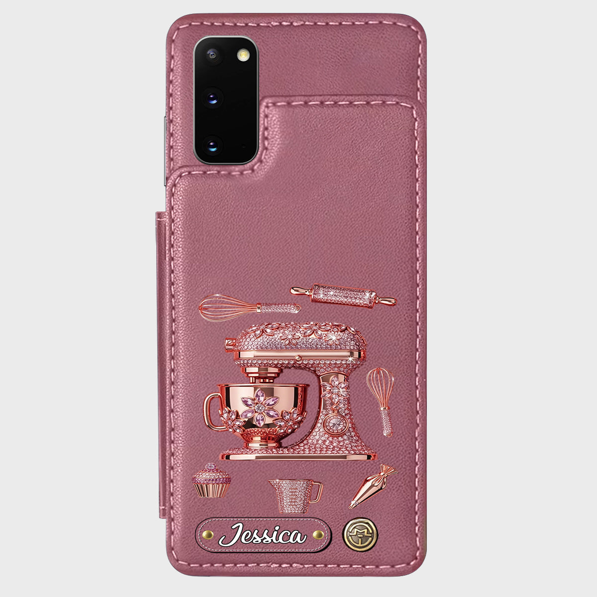 Love Baking - Personalized Baking Wallet Phone Case