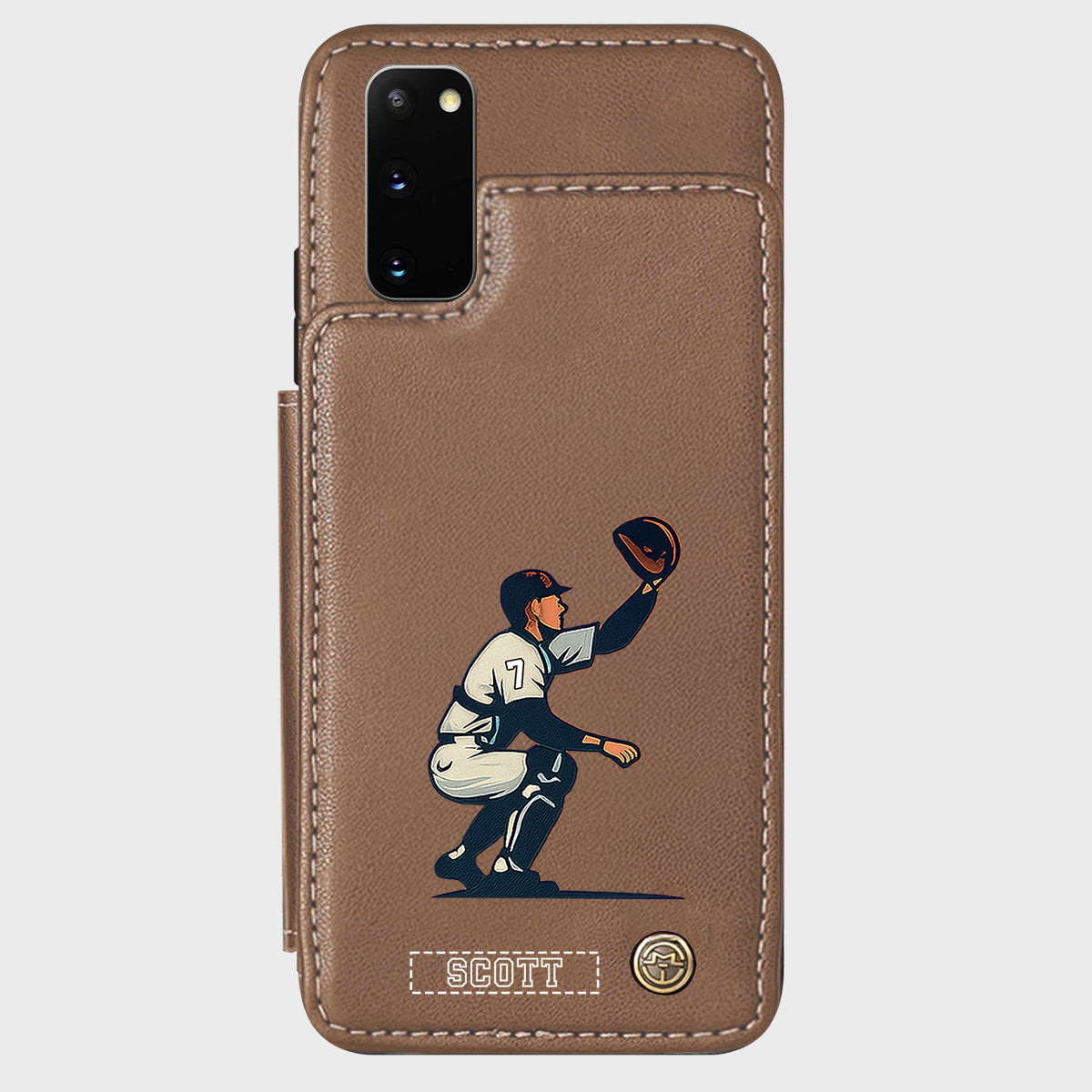 Tis Baseball Season - Personalized Baseball Wallet Phone Case
