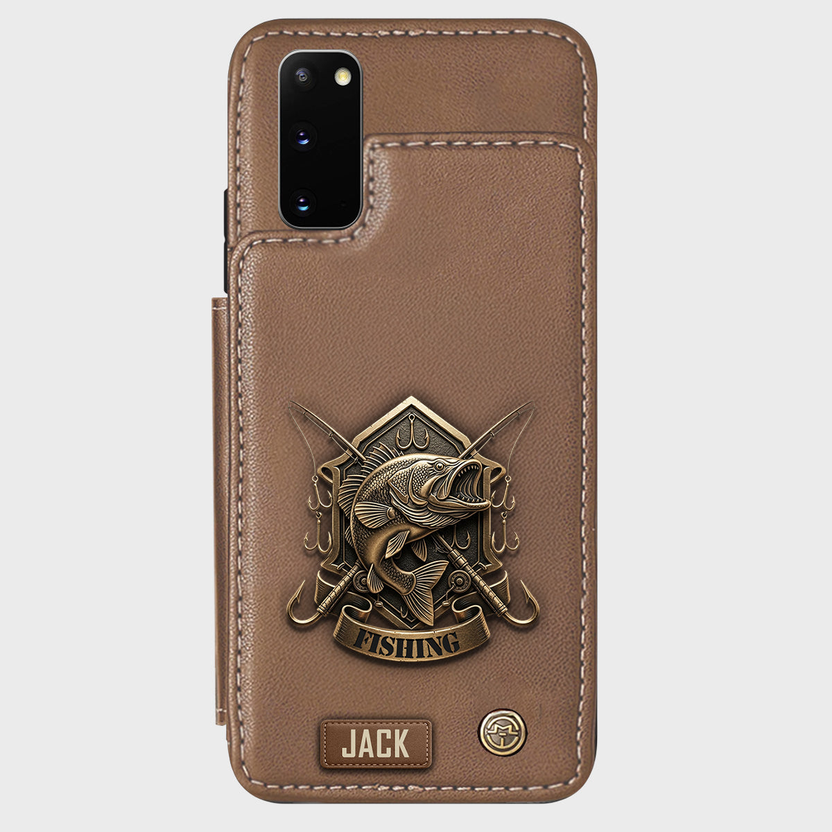 Fishing For Life - Personalized Fishing Wallet Phone Case
