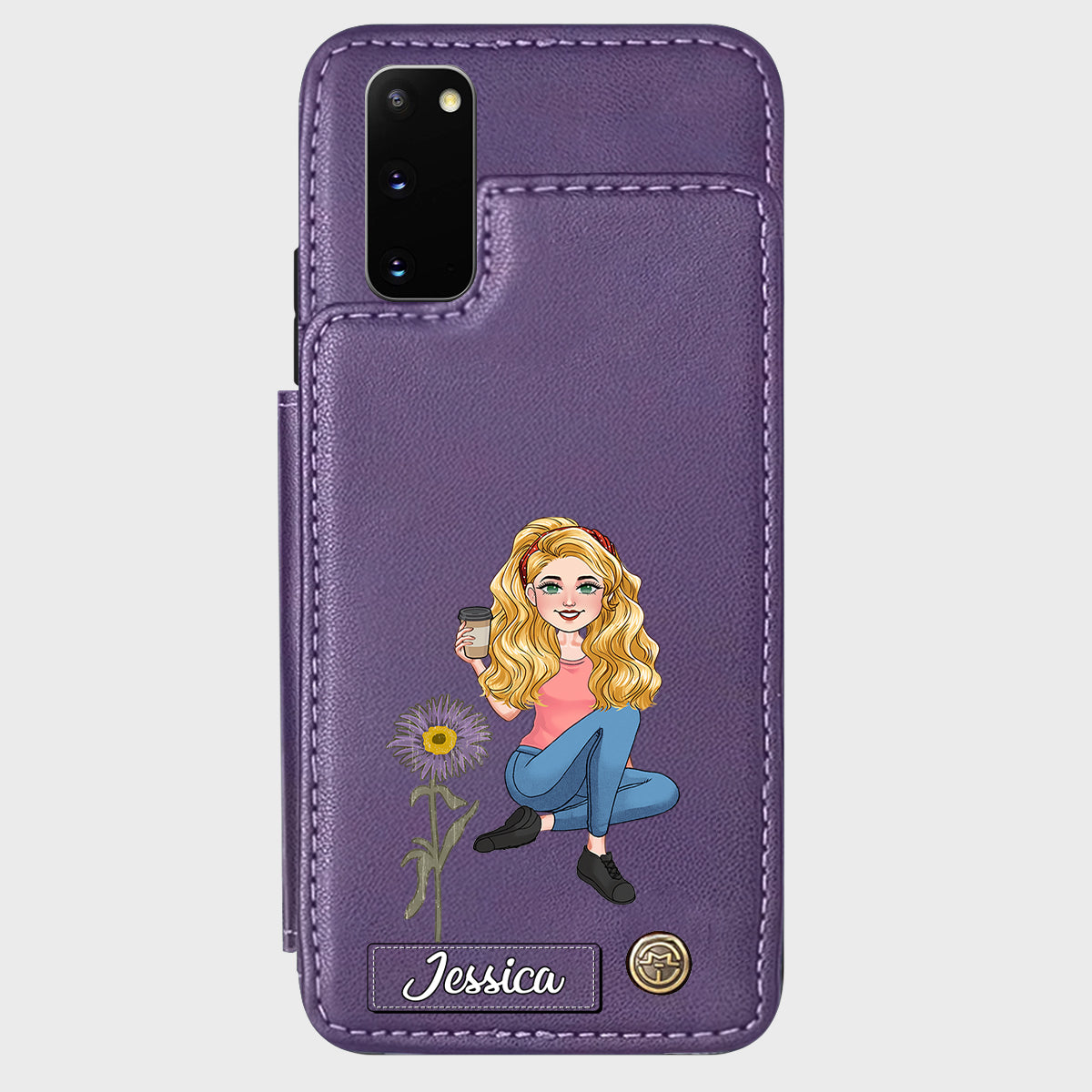 Gift For Friends Birth Month - Personalized Bestie Wallet Phone Case