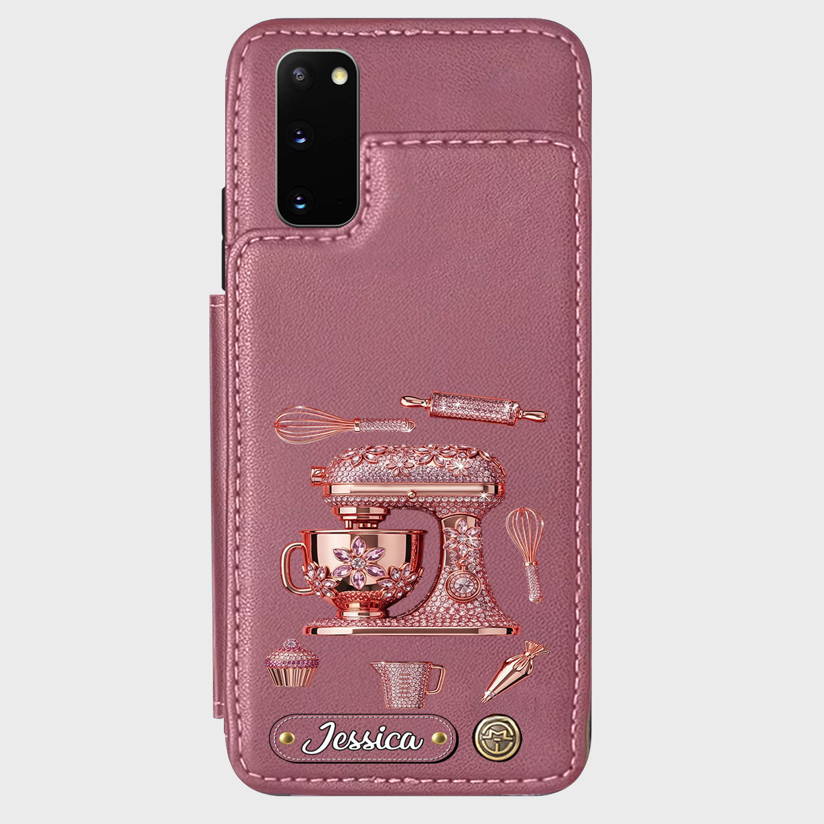 Love Baking - Personalized Baking Wallet Phone Case