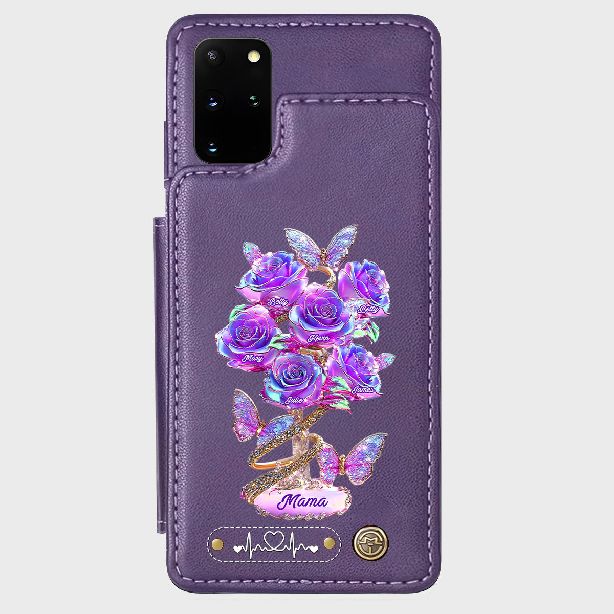 Best Mom Ever - Personalized Mother Wallet Phone Case