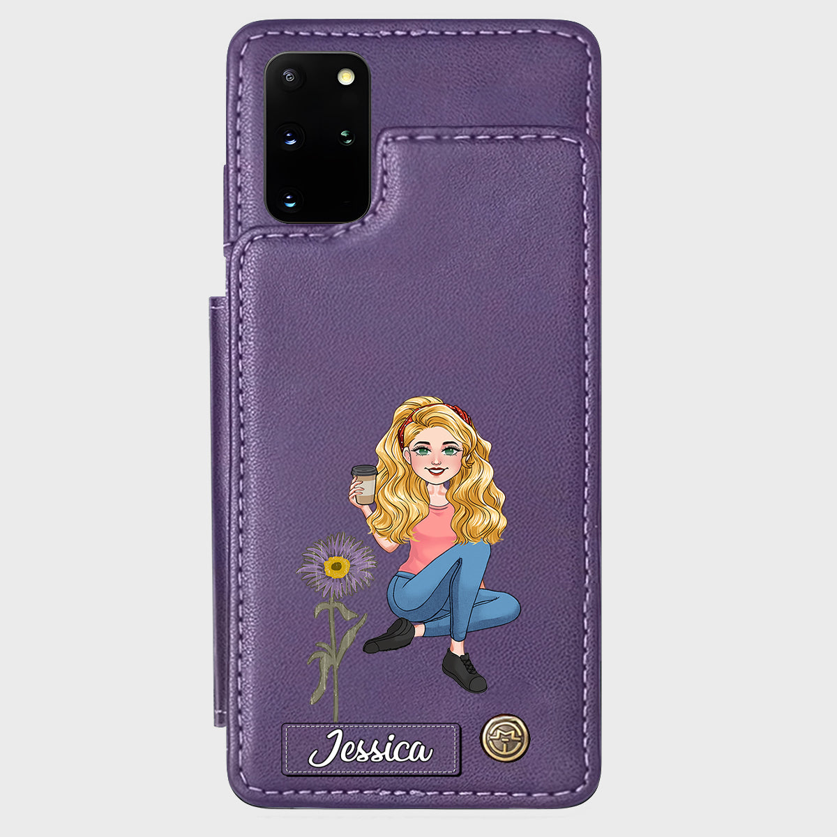 Gift For Friends Birth Month - Personalized Bestie Wallet Phone Case