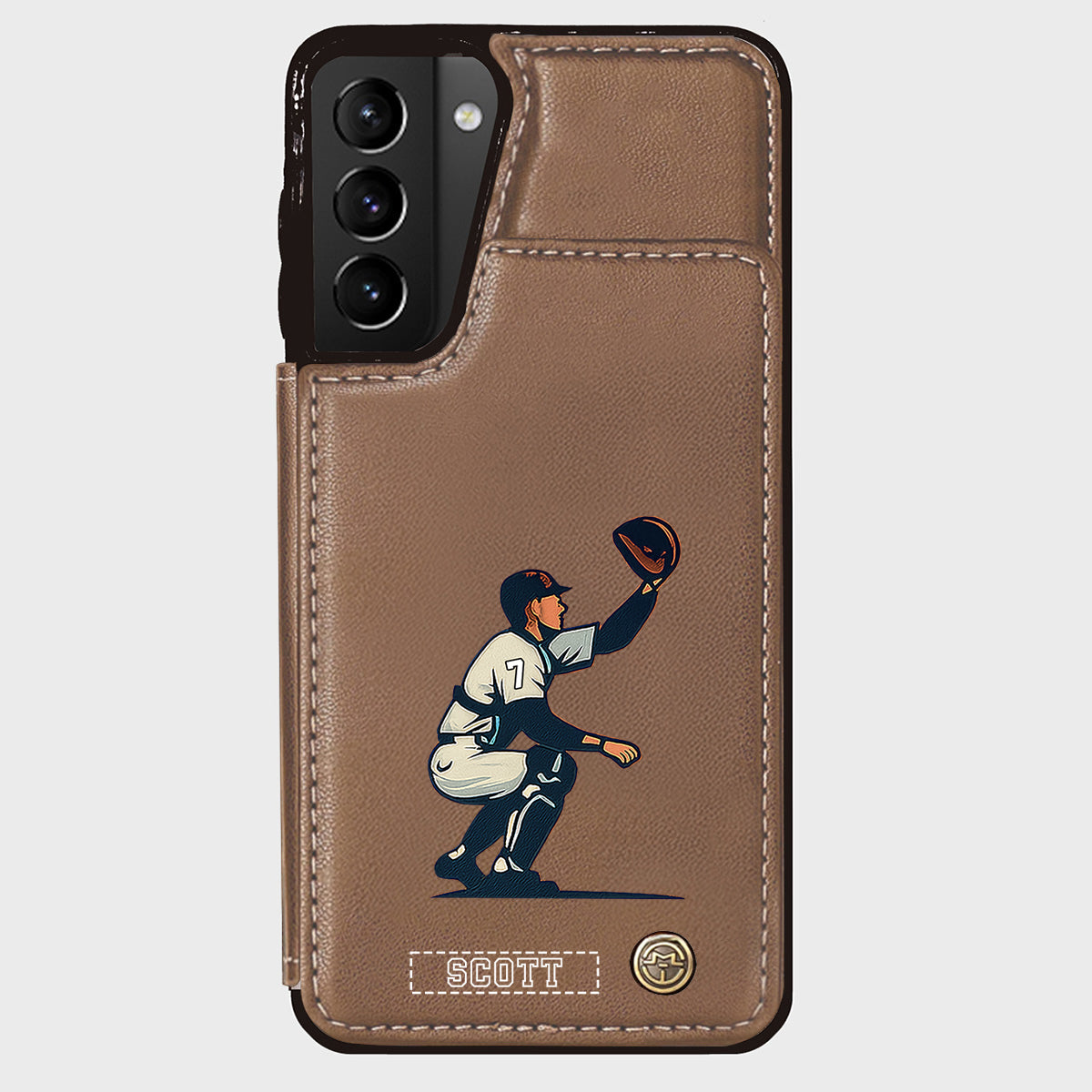 Tis Baseball Season - Personalized Baseball Wallet Phone Case