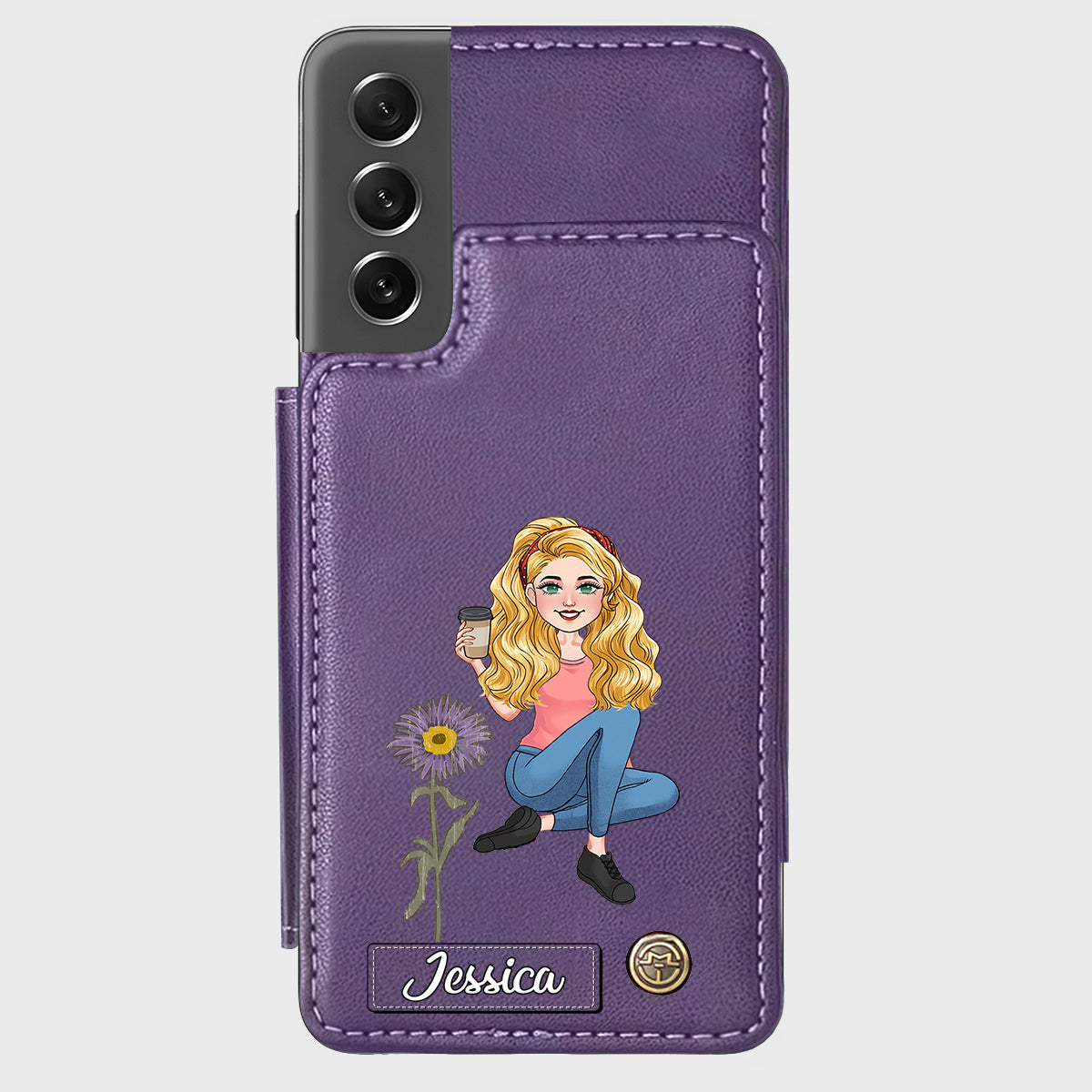 Gift For Friends Birth Month - Personalized Bestie Wallet Phone Case